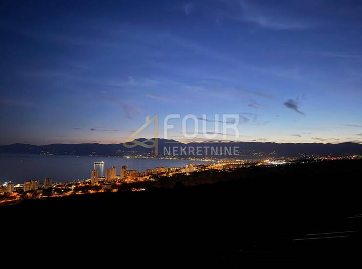 Rijeka, Donja Drenova, 2s+db, pogled na more, namješten! — fotografija 2