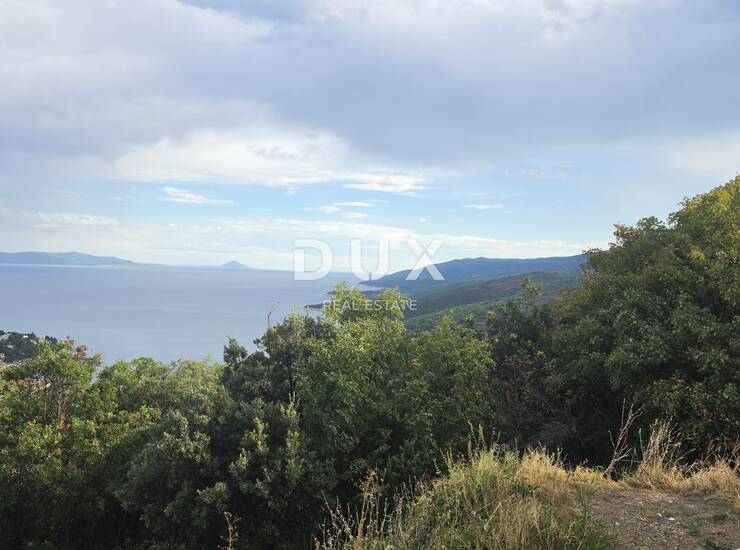 Rabac, 2609 m², poljoprivredno zemljište s pogledom na more — fotografija 3