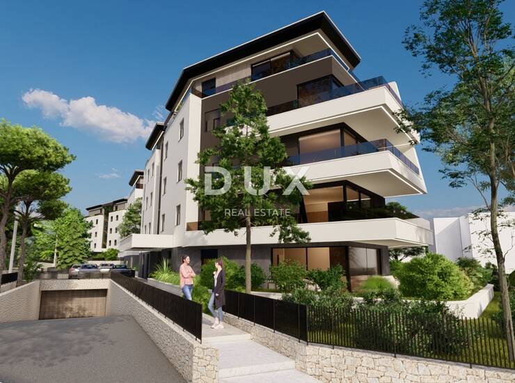 Rijeka, Hosti, trosobni stan, 93 m2, u luksuznom kompleksu