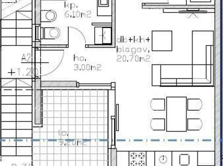 Prekrasan apartman smješten u bloku A. 

U bloku vila A nalazi se stan bru... — fotografija 2