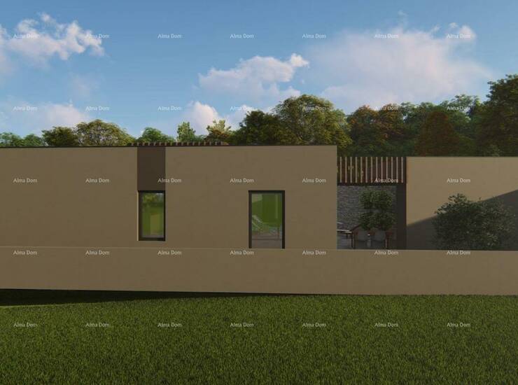 Prodajemo vilu, prizemnicu s bazenom u Puli.

Vila, površine 112.10 m2, na... — fotografija 7