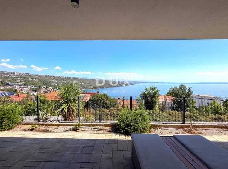 Volosko, 4-sobni stan, 158 m2, pogled na more — fotografija 2