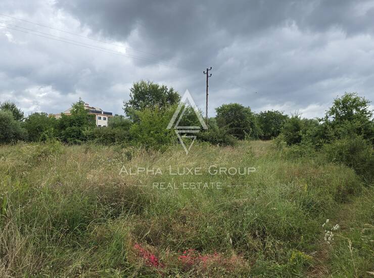 Istra, Poreč : Građevinsko zemljište s pogledom na more — fotografija 2
