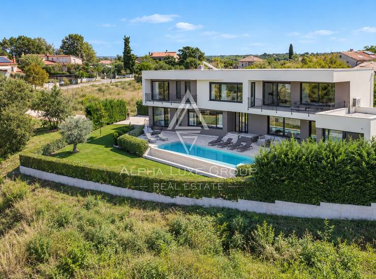 Istra, Dračevac : Luksuzna vila s infinity bazenom — fotografija 3
