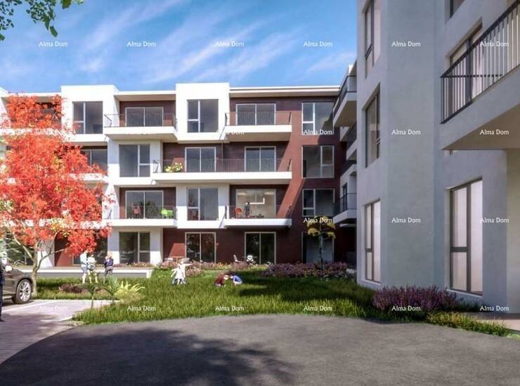 U samom gradu Umagu, u sklopu suvremenog stambenog projekta s ukupno 122 st... — fotografija 3
