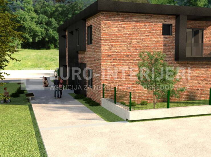 Velika Gorica, Gradići – građevinsko zemljište 2.042 m² s idejnim rješen — fotografija 4