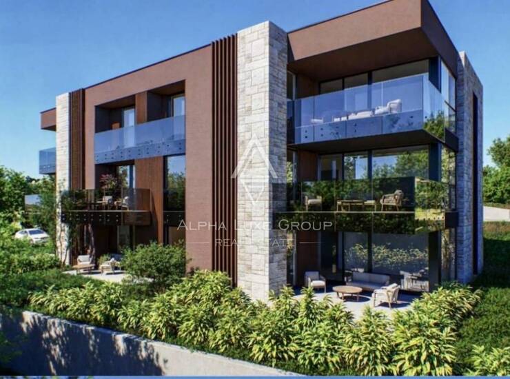 Istra, Labin : Penthouse s 3 sobe i pogledom na more — fotografija 3