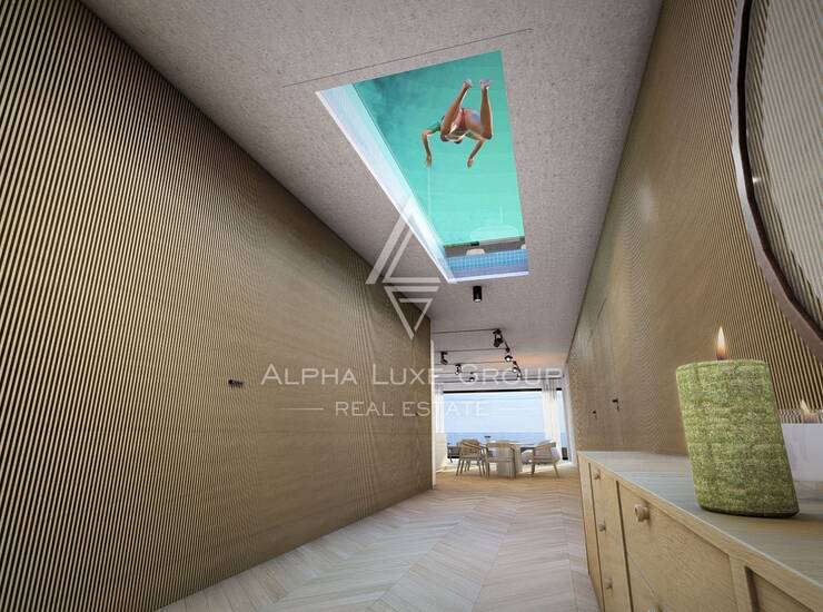 Penthouse s potpisom · Privatni rooftop bazen · Ičići – Opatija