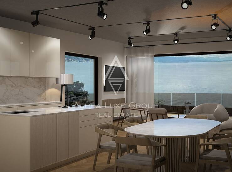 Penthouse s potpisom · Privatni rooftop bazen · Ičići – Opatija — fotografija 5