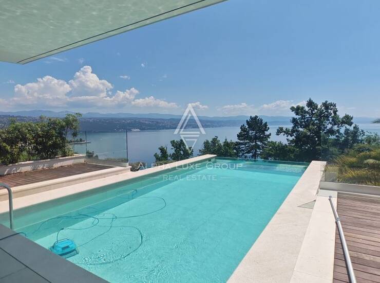 OPATIJA, CENTAR - Luksuzni stan s privatnim bazenom — fotografija 2