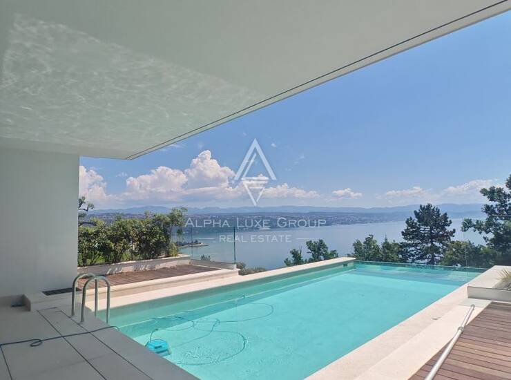 OPATIJA, CENTAR - Luksuzni stan s privatnim bazenom — fotografija 3