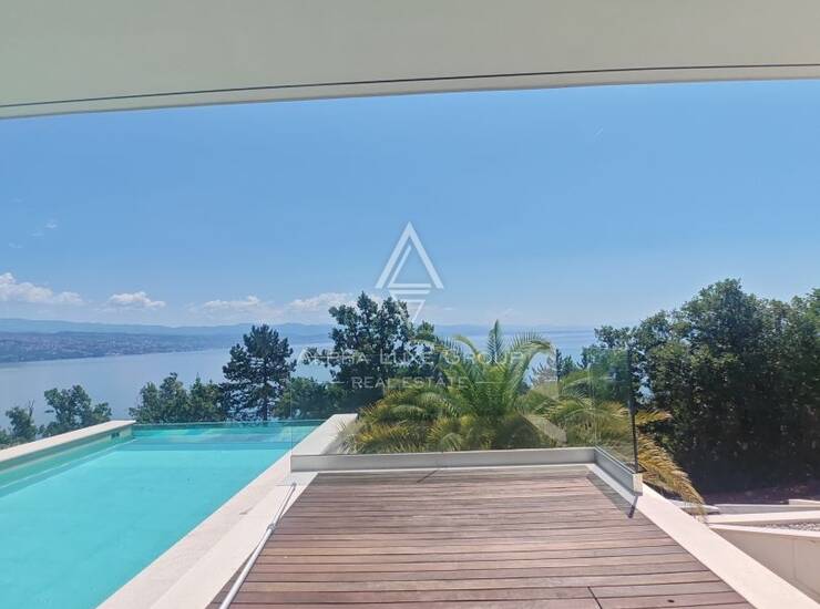 OPATIJA, CENTAR - Luksuzni stan s privatnim bazenom — fotografija 5