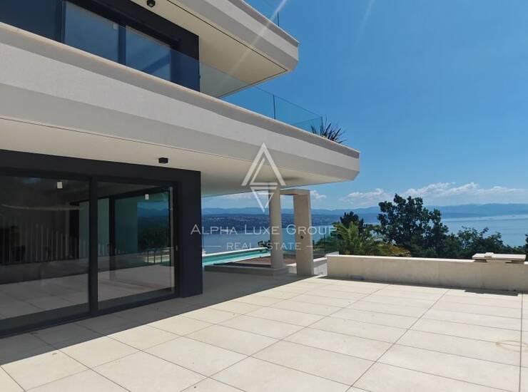 OPATIJA, CENTAR - Luksuzni stan s privatnim bazenom — fotografija 6