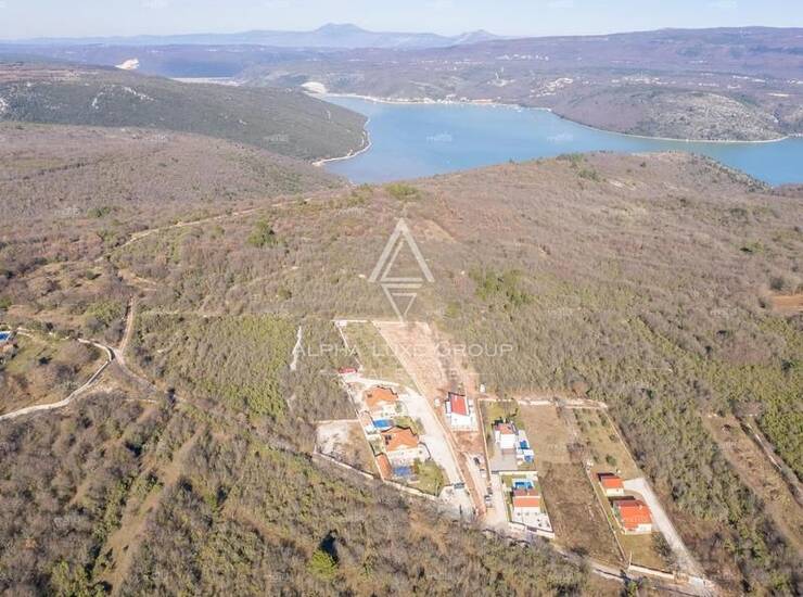 Istra, Rakalj : Građevinsko zemljište s pogledom na more — fotografija 3