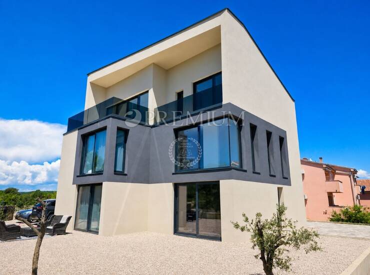 Grad Krk, dvoetažni apartman u novoizgrađenoj urbanoj vili! — fotografija 3