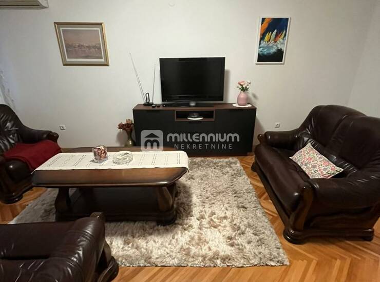 Rijeka, Donji Zamet, 66.20m2, 2s+db, lođa, pogled na more — fotografija 2