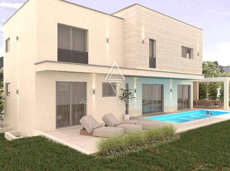 Istra : Građevinsko zemljište s dozvolom 300 m od mora