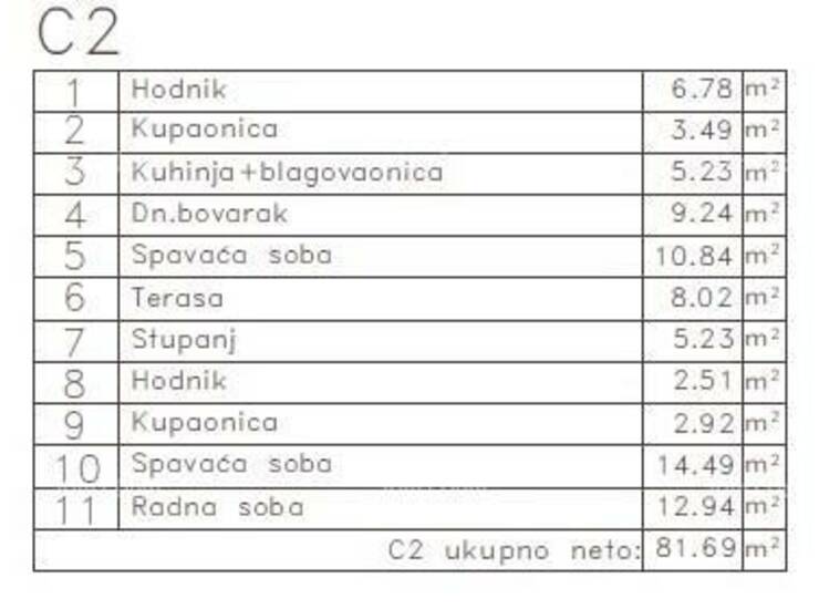 Stan u novoj modernoj zgradi u Medulinu, u izgradnji.

STAN - C2 je na dva ... — fotografija 3
