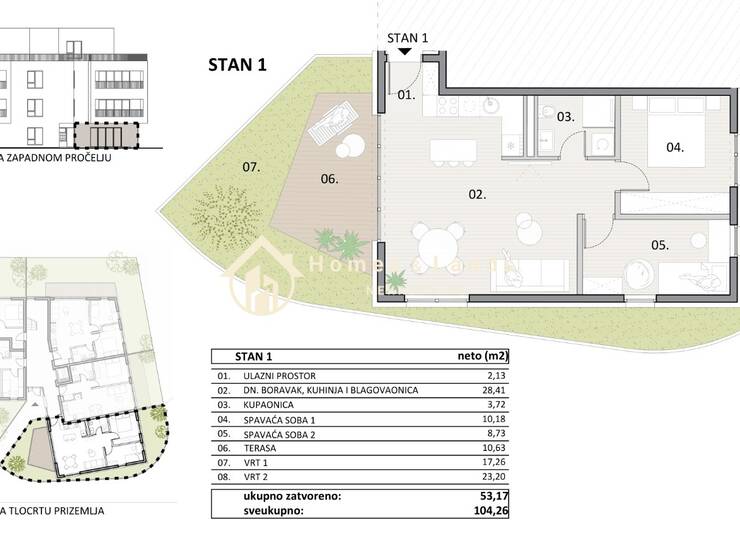 Stan Prodaja Donja Dubrava 65 m2 — fotografija 9
