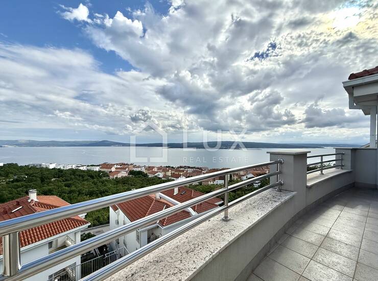 CRIKVENICA - stan 3S + DB, bazen, pogled more