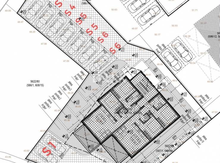 Trogir, Čiovo, 3-sobni stan na 2. katu s balkonom, 65,16 m² — fotografija 6
