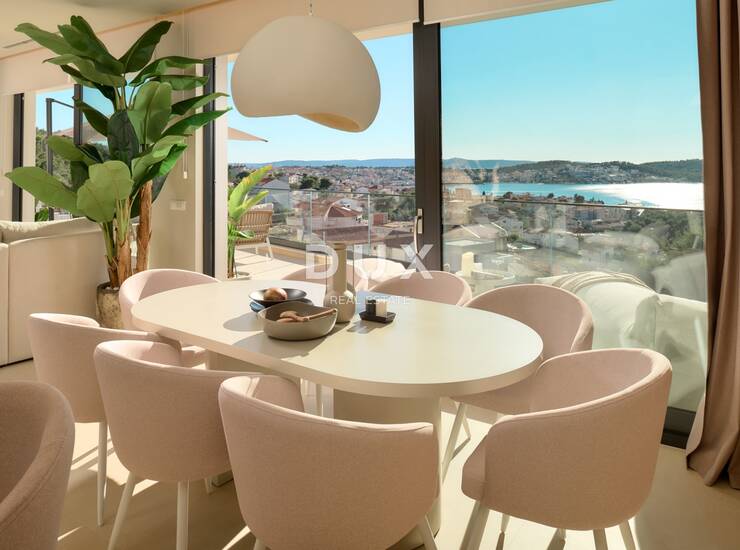 Trogir, Čiovo, vila s bazenom i pogledom na more, 351 m² — fotografija 5