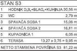 Prodaje se stan S-3 površine 81,22 m², smješten na prvom katu moderne st... — fotografija 4