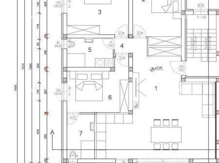 Prodaje se prostran stan S-1 površine 123,63 m², smješten u prizemlju  s... — fotografija 4