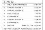 Prodaje se prostran stan S-2 površine 123,37 m², smješten u prizemlju  s... — fotografija 5