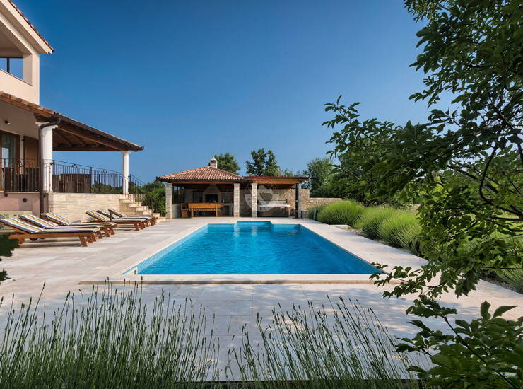 Istra, luksuzna Vila 294 m2, s bazenom i sportskim sadržajem — fotografija 4