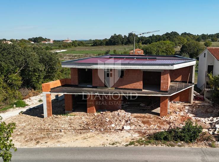 Istra, Kanfanar, kuća u izgradnji