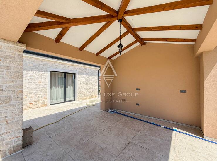 Istra, Poreč : Kamena vila s bazenom i pogledom na more — fotografija 5