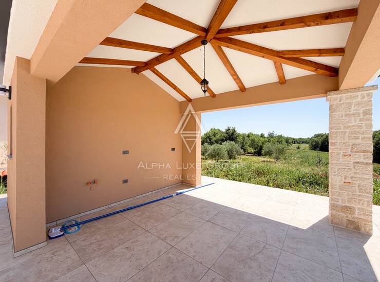 Istra, Poreč : Kamena vila s bazenom i pogledom na more — fotografija 6