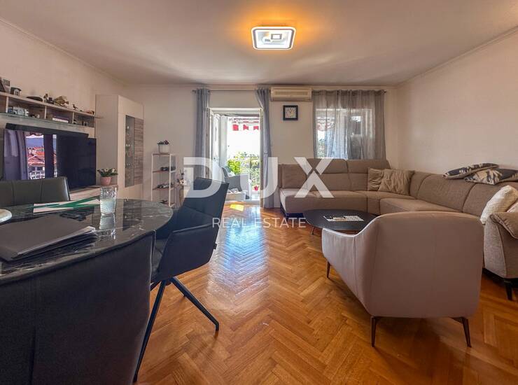 Rijeka, Srdoči, trosobni stan, 64m2, lođa, pogled — fotografija 3