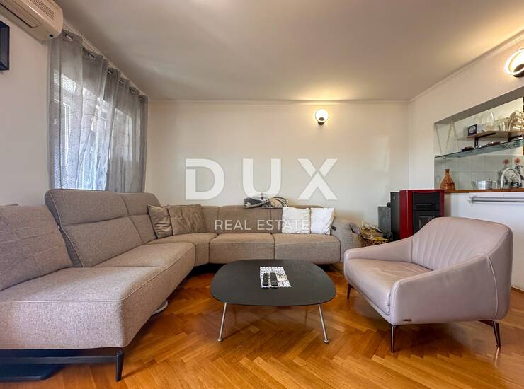 Rijeka, Srdoči, trosobni stan, 64m2, lođa, pogled — fotografija 4