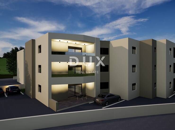 Dalmacija, Vodice, trosobni stan, 80.91 m2, prizemlje