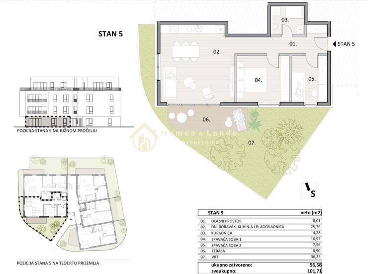 Stan Prodaja Donja Dubrava 68.01 m2 — fotografija 10