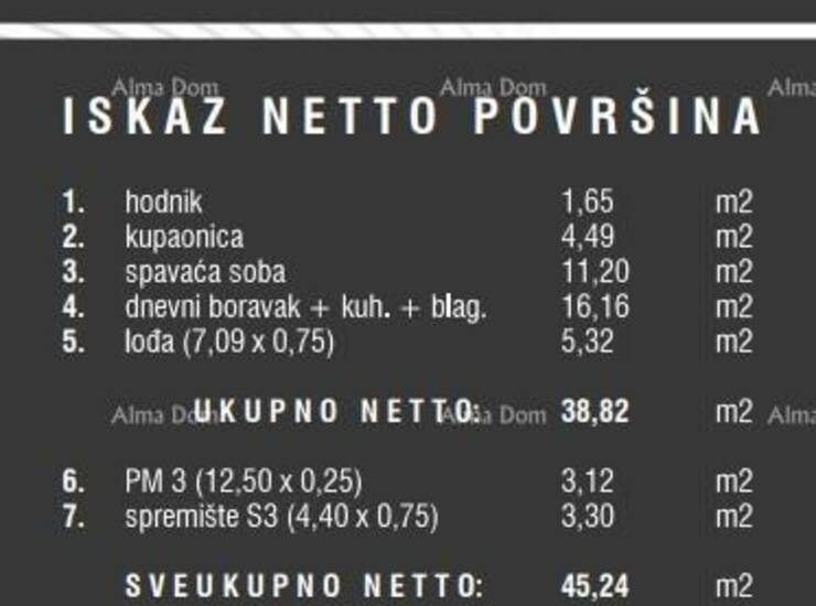 Prodajemo stan u novom stambenom kompleksu, u Štinjanu. Kompleks se sastoj... — fotografija 10