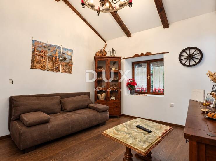 Opatija, Liganj, adaptirana kamena kuća, 86m2, pogled, okućnica  — fotografija 4