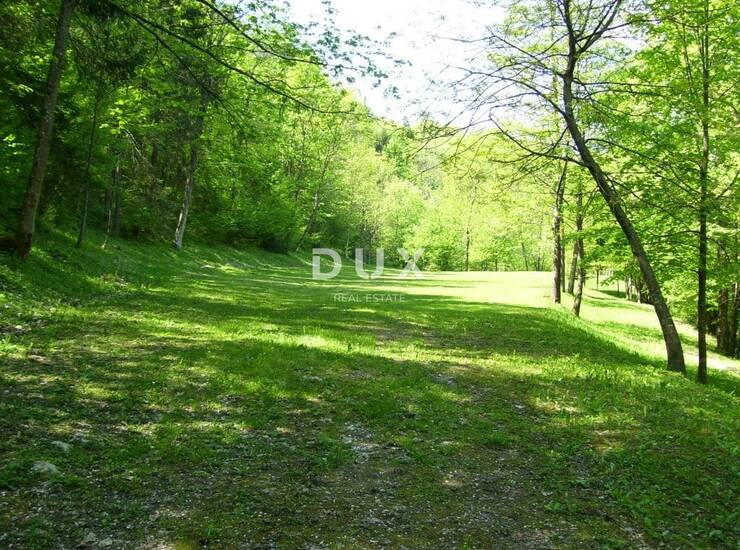 Gorski kotar, Severin na Kupi - veliko investicijsko zemljište 73000 m2 uz rij — fotografija 3