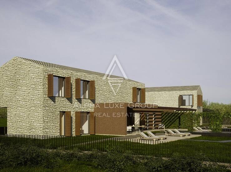 Istra, Vižinada, zemljište 5.200 m² za projekt vile
