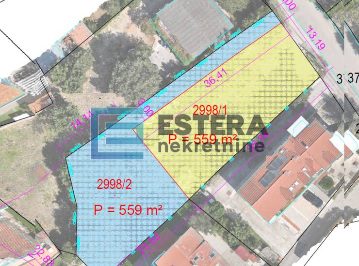 Građevinsko zemljište PRODAJA Biograd na Moru, 559 m2 — fotografija 6