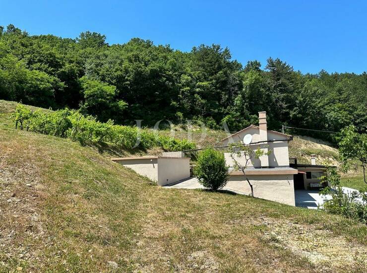 Cerovlje, okolica, kuća na mirnoj lokaciji sa velikim građevinskim terenom — fotografija 5