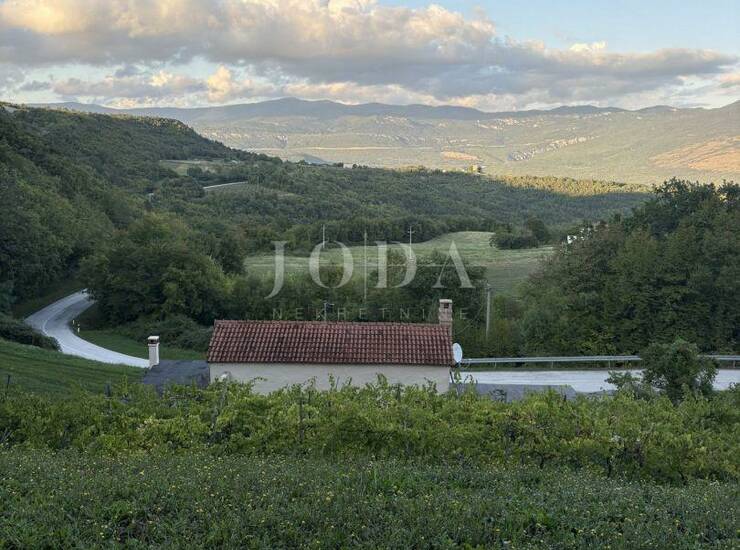 Cerovlje, okolica, kuća na mirnoj lokaciji sa velikim građevinskim terenom — fotografija 6