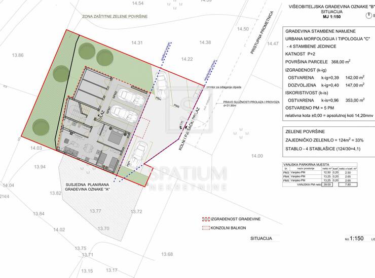 PULA, VELI VRH, DVOSOBAN STAN NA PRVOM KATU B3 — fotografija 2