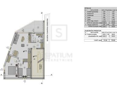 Trosoban stan Veli vrh, Pula 54m² - 175.424 € | SveHrNekretnine