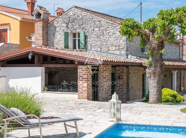 Istra, Poreč : Renovirana kamena kuća s bazenom — fotografija 3