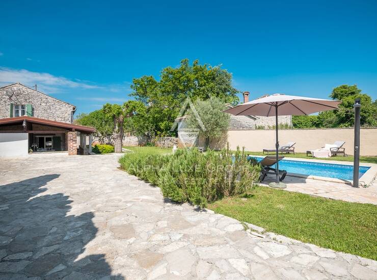 Istra, Poreč : Renovirana kamena kuća s bazenom — fotografija 5