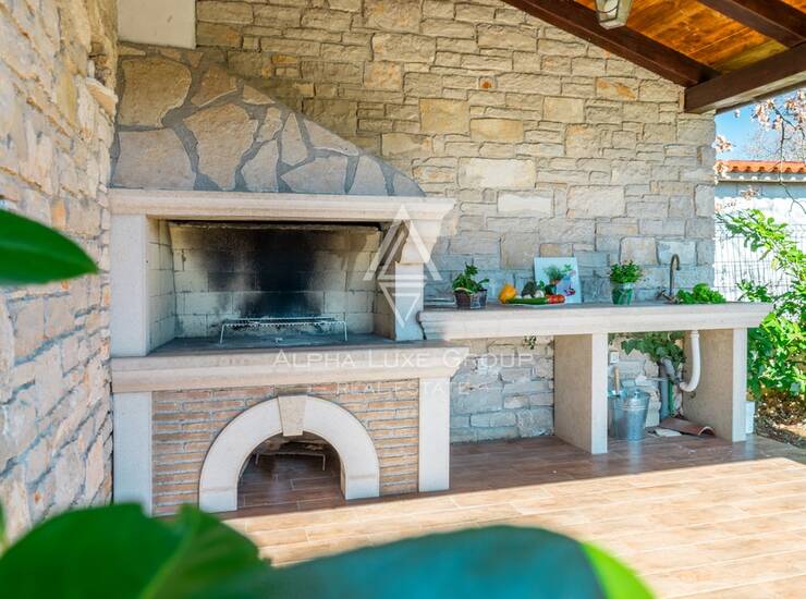 Istra, Poreč : Kamena vila s bazenom i vrtom — fotografija 6