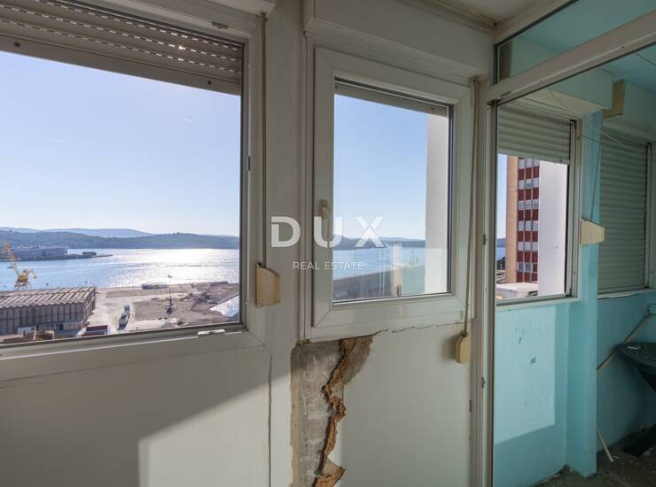 Šibenik, Baldekin, trosobni stan za adaptaciju, 61,65 m² — fotografija 3
